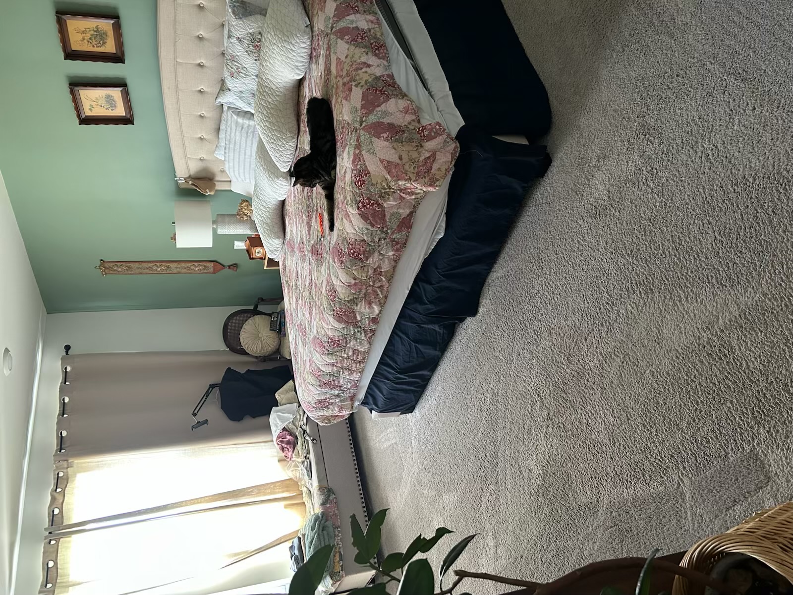 Bedroom before